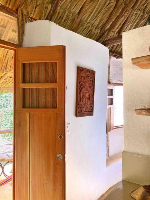 Encantadora Villa Maya Tradicional En Rancho Agroecologico Tzucaceb Exterior photo