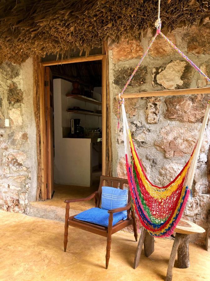 Encantadora Villa Maya Tradicional En Rancho Agroecologico Tzucaceb Exterior photo