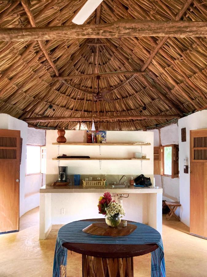 Encantadora Villa Maya Tradicional En Rancho Agroecologico Tzucaceb Exterior photo